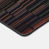 COOL Multicolored Striped Patroon Bureaumat (Hoek)