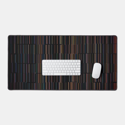 COOL Multicolored Striped Patroon Bureaumat (Keyboard & Muis)