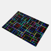 COOL Multicolored Striped Patroon Deurmat (Schuin)