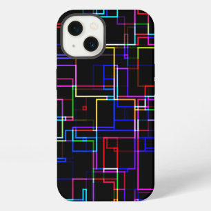 COOL Multicolored Striped Patroon iPhone 13 Hoesje