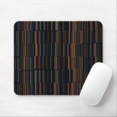 COOL Multicolored Striped Patroon Muismat (Met muis)