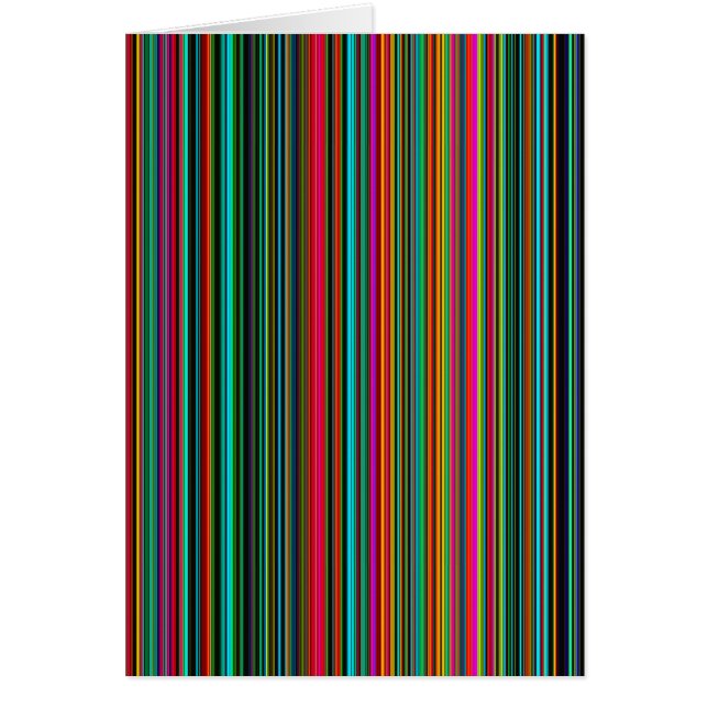 Cool Multicolored Stripes (Voorkant)