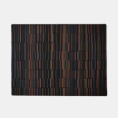 Cool Multicolored Stripes Deurmat (Voorkant)