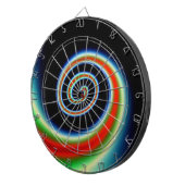 COOL Multicolored Swirl Dartbord (Voorkant Rechts)