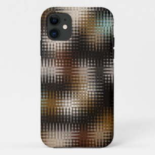 Cool Multicolored Wavy Zigzag Pattern Case-Mate iPhone Case