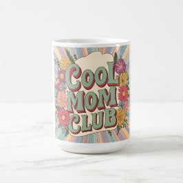 Cool Mum Club - Trendy Moederdag Gift Koffiemok