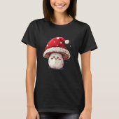 Cool Mushroom kostuum voor kerstavond T-shirt (Voorkant)