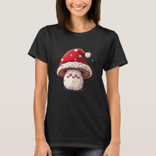 Cool Mushroom kostuum voor kerstavond T-shirt