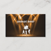 Cool Music Band Visitekaartjes (Voorkant)