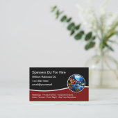 Cool Music DJ voor het huren van Visitekaartjes De (Staand voorkant)