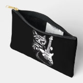 Cool Music Love | Rock Cat Playing Electric Guitar Etui (Open)