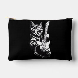 Cool Music Love | Rock Cat Playing Electric Guitar Etui
