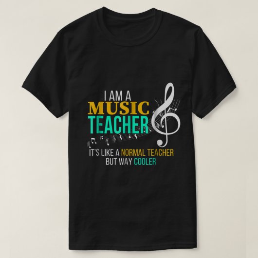 Cool Music Teacher Gift | Funny Teacher Quote T-shirt (Design voorkant)