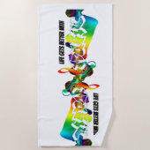 Cool Music Teacher Strandlaken (Voorkant)