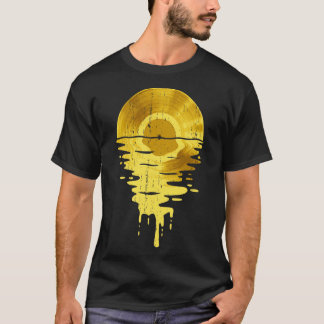 Cool Music Vinyl Retro  Bling T-shirt