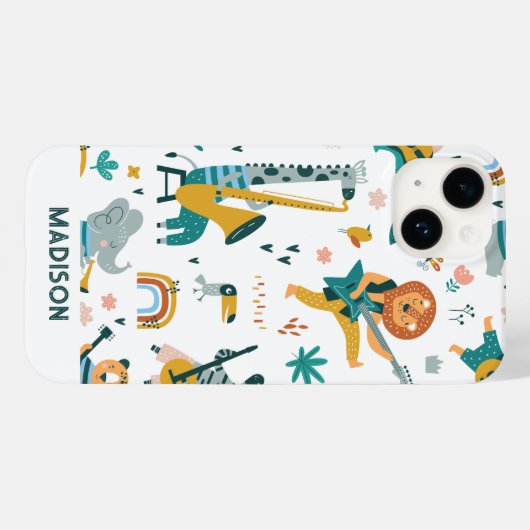 Cool Musical Band Case-Mate iPhone Case (Achterkant (horizontaal))