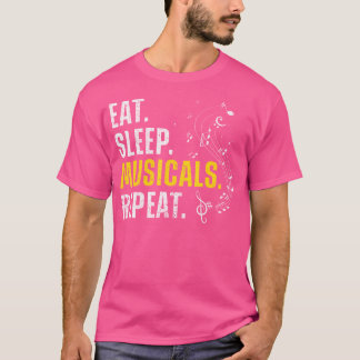 Cool Musical Design for Men Broadway Musical T-shirt