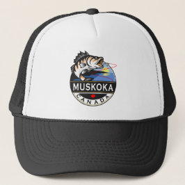 Cool Muskoka Canada Vist buiten Crest Trucker Pet