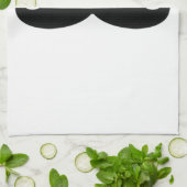Cool Mustache onder Shades Theedoek (Gevouwen)