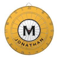 Cool Mustard Yellow Monogram Naam