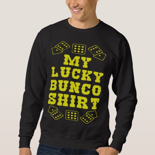 Cool My Lucky Bunco  Dice Casino Trui (Voorkant)