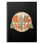 Cool Nail Hustler Nail Salon Floral Notitieboek (Voorkant)