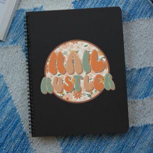 Cool Nail Hustler Nail Salon Floral Notitieboek