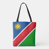 Cool Namibië vlag Mode Tote Bag (Achterkant)