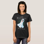 Cool Nana Halloween Ghost Costume Crazy Grandma Ha T-shirt (Voorkant volledig)