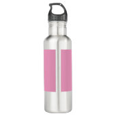 Cool Nana Wit Roze Aangepaste Naam Moederdag Waterfles (Achterkant)