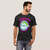 Cool Narwhal voor mam Moeder Rainbow Tusk Zee Unic T-shirt (Voorkant volledig)