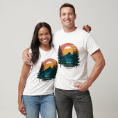 Cool natuur ontwerp t-shirt (Unisex)