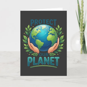Cool Natuurliefhebber Bescherm onze planeet aarde  Kaart