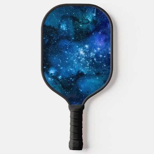Cool Nebula Galaxy Monogram Naam Pickleball Paddle (Achterkant)