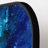 Cool Nebula Galaxy Monogram Naam Pickleball Paddle (Links Detail)