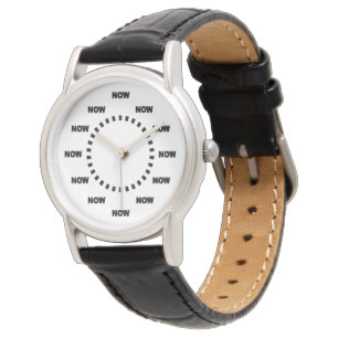 Cool "NEEUW" horloge (wit)