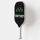 Cool Neon Green Masculine  Pickleball Paddle (Links)