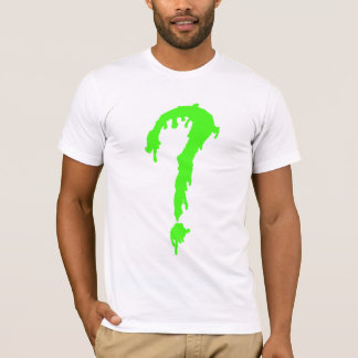 Cool Neon Green Questionmark T-shirt