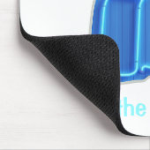 Cool Neon Hand aanpassen Muismat (Hoek)
