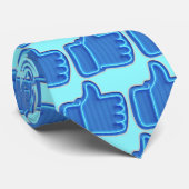 Cool Neon Hand aanpassen Stropdas (Opgerold)