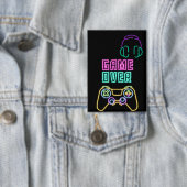 Cool Neon videogame. Button (Insitu)