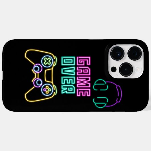 Cool Neon videogame. Case-Mate iPhone Case (Achterkant (horizontaal))