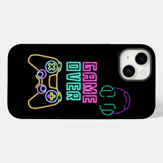 Cool Neon videogame, Case-Mate iPhone Case (Achterkant (horizontaal))