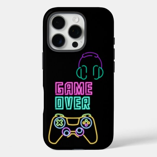 Cool Neon videogame. Case-Mate iPhone Case (Achterkant)