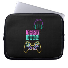 Cool Neon videogame. Laptop Sleeve