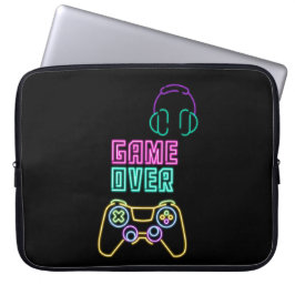 Cool Neon videogame. Laptop Sleeve