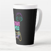 Cool Neon videogame. Latte Mok (Rechterhoek)