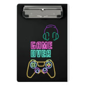 Cool Neon videogame. Mini Klembord (Voorkant)