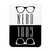 Cool Nerd-contrastvoorbeeld Magneet (Verticaal)