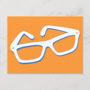 Cool Nerd Glasses Briefkaart